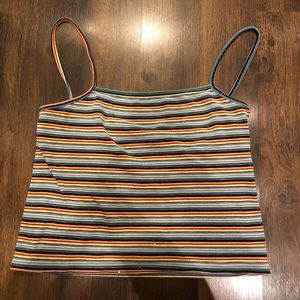 Brandy Melville rainbow top